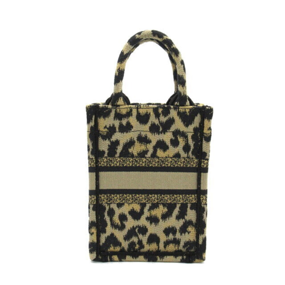 Dior Book Tote Phone Bag Shoulder Bag canvas embroidery brown - Picture 2 of 10